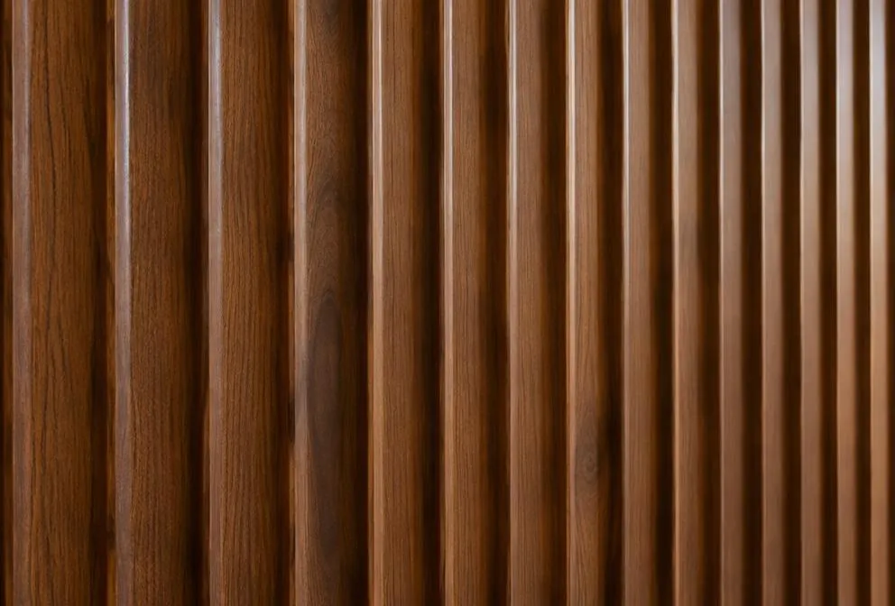 Fluted panels sample